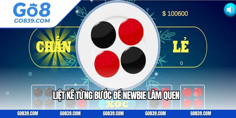 Liệt kê từng bước để newbie làm quen