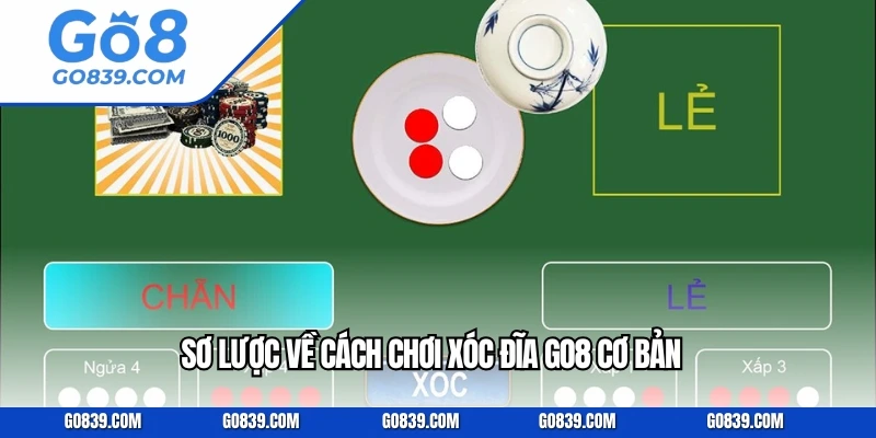 Sơ lược về cách chơi xóc đĩa GO8 cơ bản