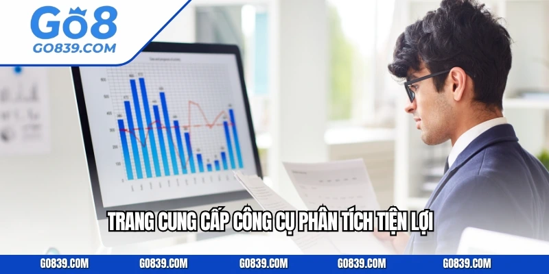 Trang cung cấp công cụ phân tích tiện lợi